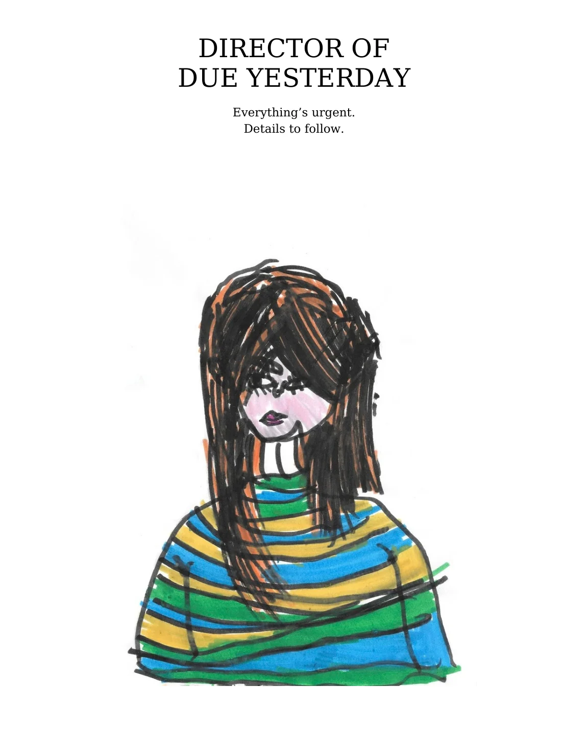 Preview of Director of Due Yesterday