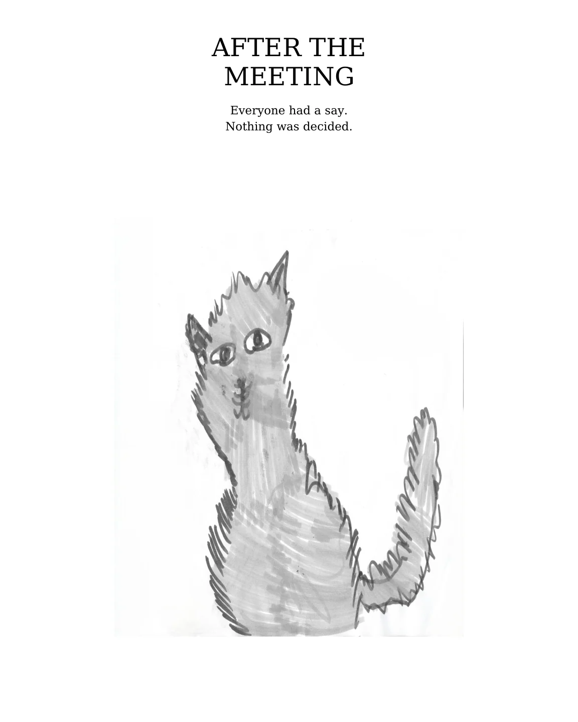 Preview of Office Cat Trio